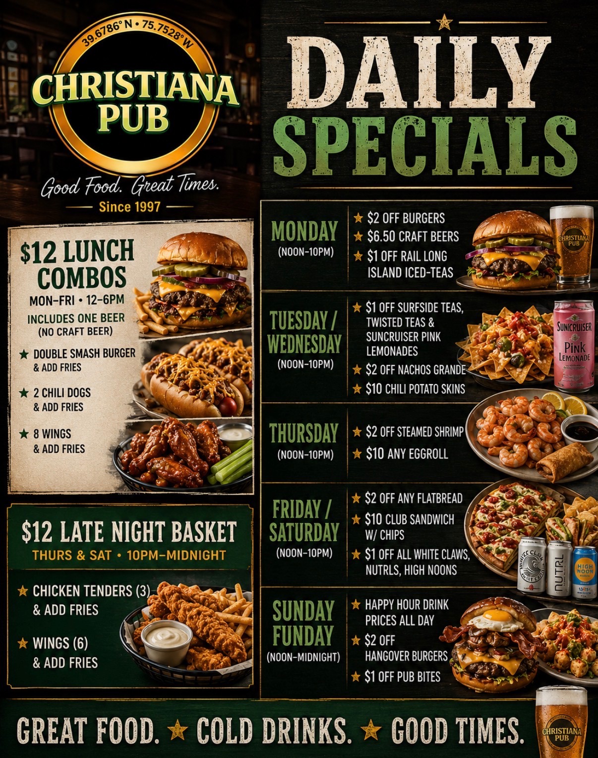 Daily Specials